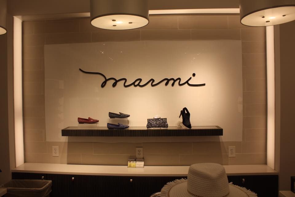Retail showroom interior painted by EPC Painting